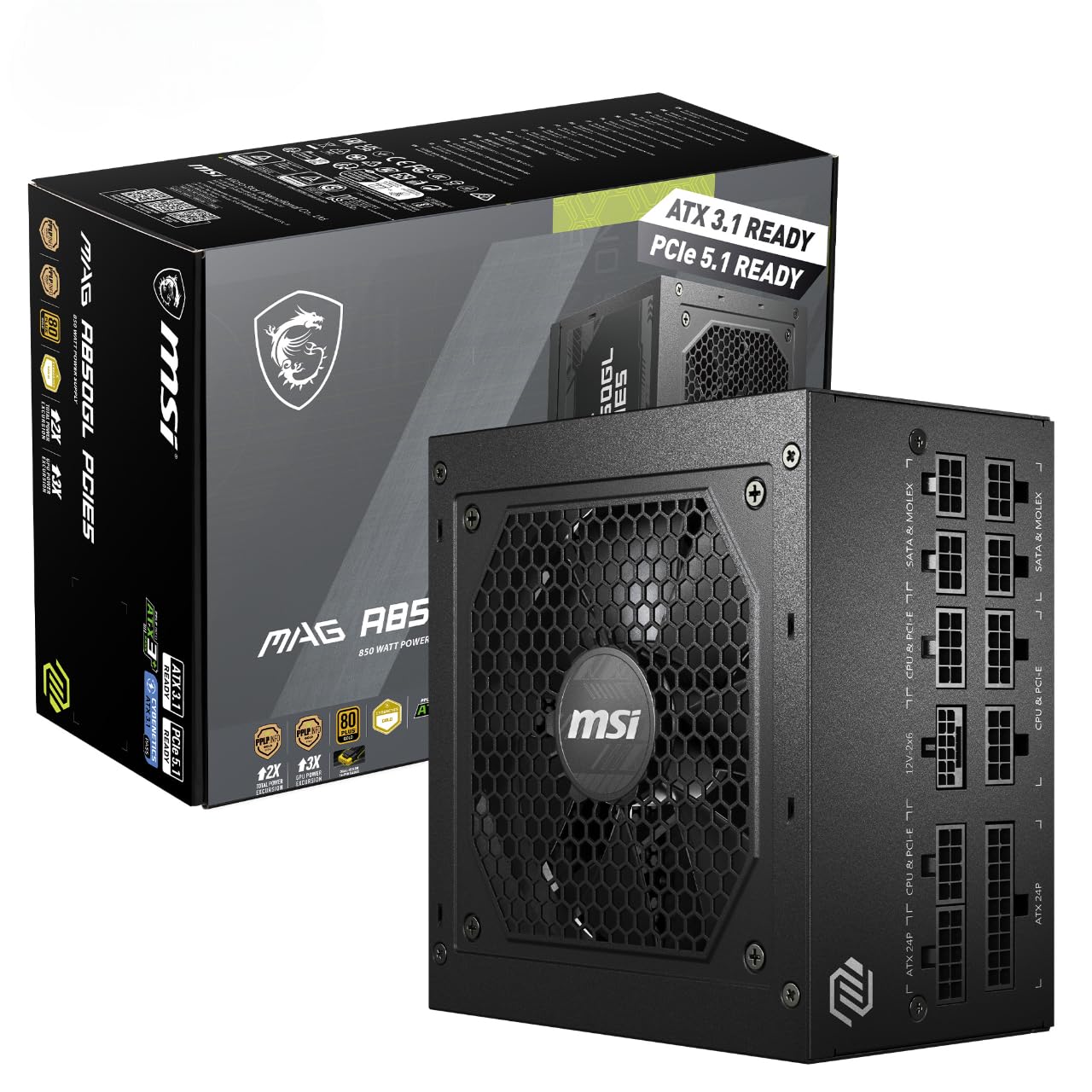 MSI MAG A850GL 850W Gold